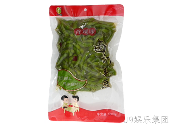 J9娱乐集团卤汁毛豆香辣味1000g